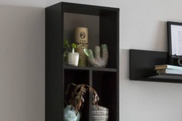 Artona 71 Bookcase 38cm - Black Matt 38cm - thumbnail 4