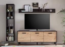 Artona 71 Bookcase 38cm - Black Matt 38cm - thumbnail 5