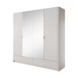 Lante Hinged Door Wardrobe 213cm - Beige 213cm - thumbnail 2