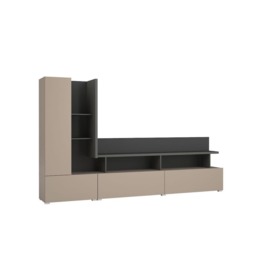 "Serio Entertainment Unit For TVs Up To 75"" - Congo 270cm"