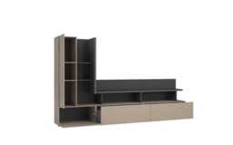 "Serio Entertainment Unit For TVs Up To 75"" - Congo 270cm" - thumbnail 2