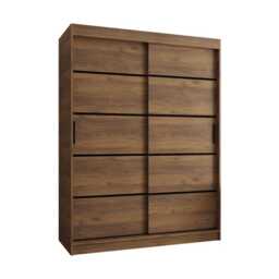 Rubino V1 Sliding Door Wardrobe 150cm - Cashmere 150cm - thumbnail 5