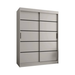 Rubino V1 Sliding Door Wardrobe 150cm - Cashmere 150cm - thumbnail 8