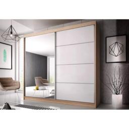 Multi 35 Sliding Door Wardrobe 203cm - Black Matt 203cm - thumbnail 2