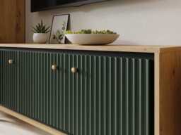 Parii TV Cabinet 130cm - Green 130cm - thumbnail 5