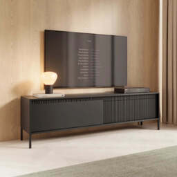 Senne TV Cabinet 187cm - Black 187cm