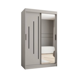 Rubino Y2 Sliding Door Wardrobe 120cm - Cashmere 120cm - thumbnail 8