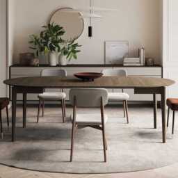 Plot PT-04 Extendable Dining Table 120cm - Light Oak 120cm - thumbnail 8