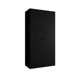 Parma I Hinged Door Wardrobe 100cm - Oak Walnut 100cm - thumbnail 8