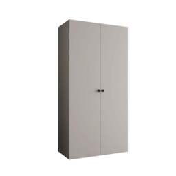 Parma I Hinged Door Wardrobe 100cm - Oak Walnut 100cm - thumbnail 3
