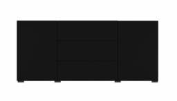 Ava 26 Sideboard Cabinet 140cm - White Matt 140cm - thumbnail 6