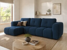 Corner Sofa Bed Modi III - Beige 336cm Left - thumbnail 8