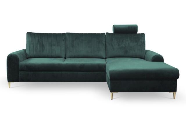 Corner Sofa Bed Monaco - 252cm 168cm Right - image 1
