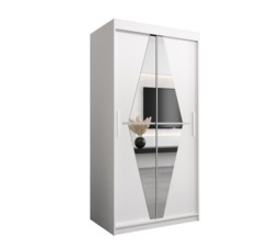 Boliwia Sliding Door Wardrobe 100cm - Oak Artisan 100cm - thumbnail 7