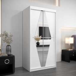 Boliwia Sliding Door Wardrobe 100cm - Oak Artisan 100cm - thumbnail 6