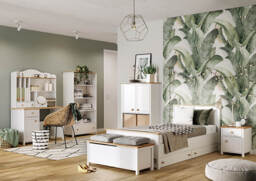 Story SO-01 Hinged Wardrobe 85cm - White Matt 85cm - thumbnail 5