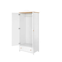 Story SO-01 Hinged Wardrobe 85cm - White Matt 85cm - thumbnail 2