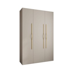 Como II Hinged Door Wardrobe 160cm - Cashmere 160cm - thumbnail 4