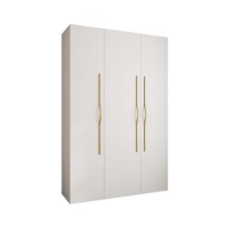 Como II Hinged Door Wardrobe 160cm - Cashmere 160cm - thumbnail 3