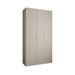 Como IV Hinged Door Wardrobe 130cm - Cashmere 130cm - thumbnail 4