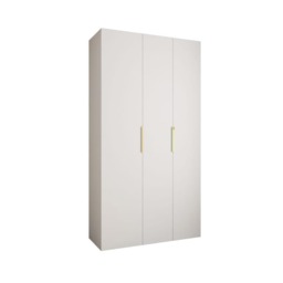 Como IV Hinged Door Wardrobe 130cm - Cashmere 130cm - thumbnail 3