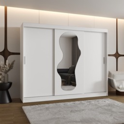 Ultra Sliding Door Wardrobe 250cm - Oak Walnut 250cm - thumbnail 7