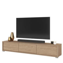 Frida 38 Floating TV Cabinet 180cm - Light Oak 180cm - thumbnail 5