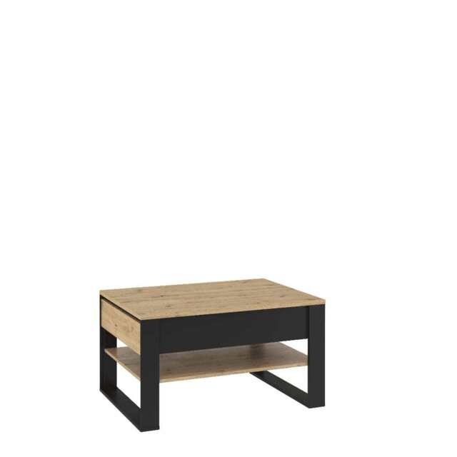 Quant QA-09 Coffee Table 100cm - Oak Artisan 100cm - image 1