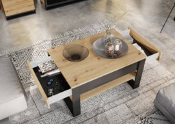 Quant QA-09 Coffee Table 100cm - Oak Artisan 100cm - thumbnail 3