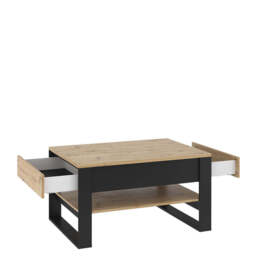 Quant QA-09 Coffee Table 100cm - Oak Artisan 100cm - thumbnail 2