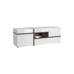 Cross TV Cabinet 150cm - White 150cm - thumbnail 1