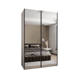 Trosa II Sliding Door Wardrobe 150cm - Cashmere 150cm - thumbnail 3