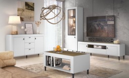 Mossa 09 Coffee Table 97cm - White 97cm - thumbnail 6