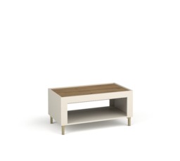 Mossa 09 Coffee Table 97cm - White 97cm - thumbnail 2