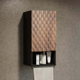 Enzo Floating Bathroom Cabinet 33cm - Oak Catania 33cm - thumbnail 6