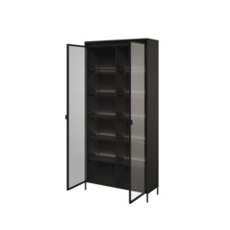 Trend TR-07 Tall Display Cabinet 92cm - Beige 92cm - thumbnail 6
