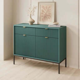 Nova Sideboard Cabinet 104cm - Green 104cm - thumbnail 1