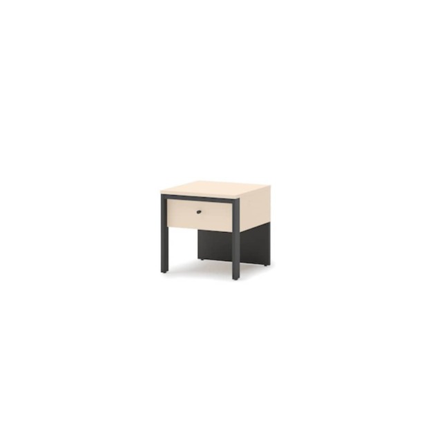 Enna EN-05 Bedside Table 40cm - Beige 40cm - image 1