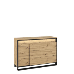 Quant QA-08 Sideboard Cabinet 130cm - Oak Artisan 130cm - thumbnail 2
