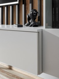 "Verti Entertainment Unit For TVs Up To 75"" - Pearl Grey 220cm" - thumbnail 6