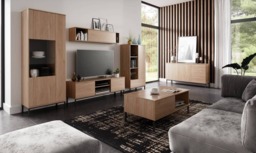 Querty 02 Coffee Table 100cm - Black Matt 100cm - thumbnail 4