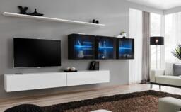 "Switch XVII Entertainment Unit For TVs Up To 49"" - Black 330cm Graphite" - thumbnail 6