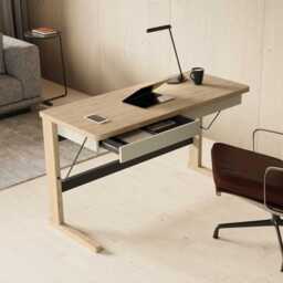 Ollie OL-06 Desk 131cm - Oiled Oak 131cm - thumbnail 5