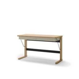 Ollie OL-06 Desk 131cm - Oiled Oak 131cm - thumbnail 1