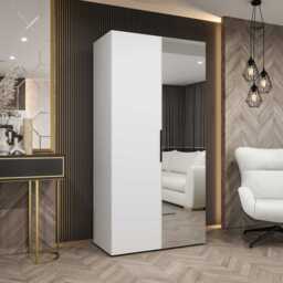 Marbella II Hinged Door Wardrobe 100cm - Oak Artisan 100cm - thumbnail 8