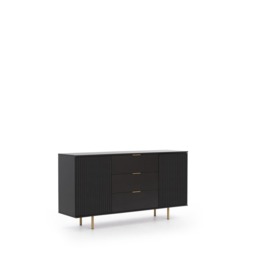 Nubia Sideboard Cabinet 150cm - Black 150cm - thumbnail 7