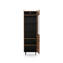 Vasina 09 Tall Display Cabinet 60cm - Oak Castello 60cm - thumbnail 2