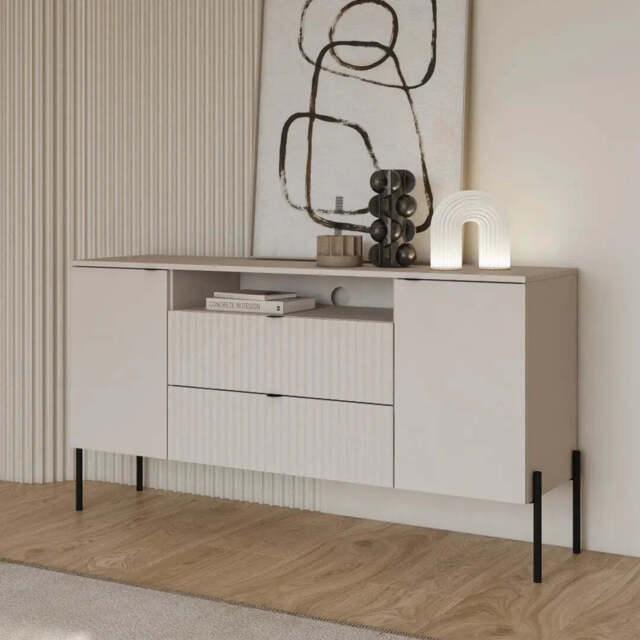 Ore 26 Sideboard Cabinet 140cm - Cashmere 140cm - image 1