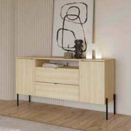 Ore 26 Sideboard Cabinet 140cm - Cashmere 140cm - thumbnail 2