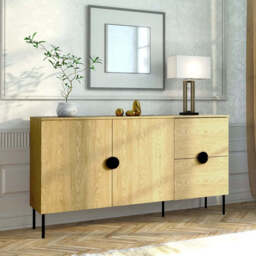 Mond 03 Sideboard Cabinet 160cm - Graphite 160cm - thumbnail 5